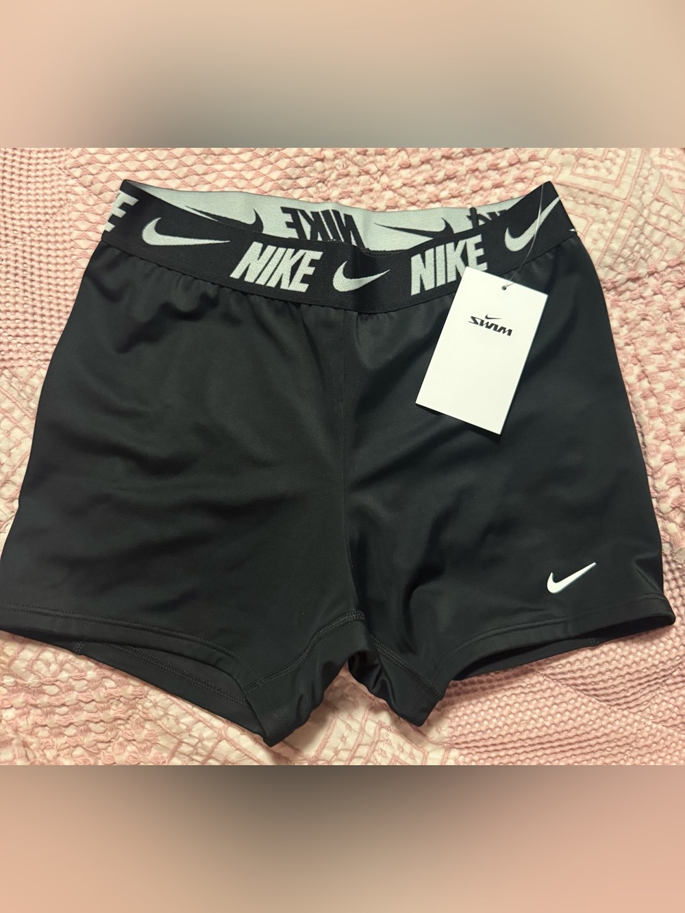 Women’s Nike Pro Swim Black Shorts Size XS New with Tags